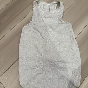 lululemon athletica Light Gray Tank Top